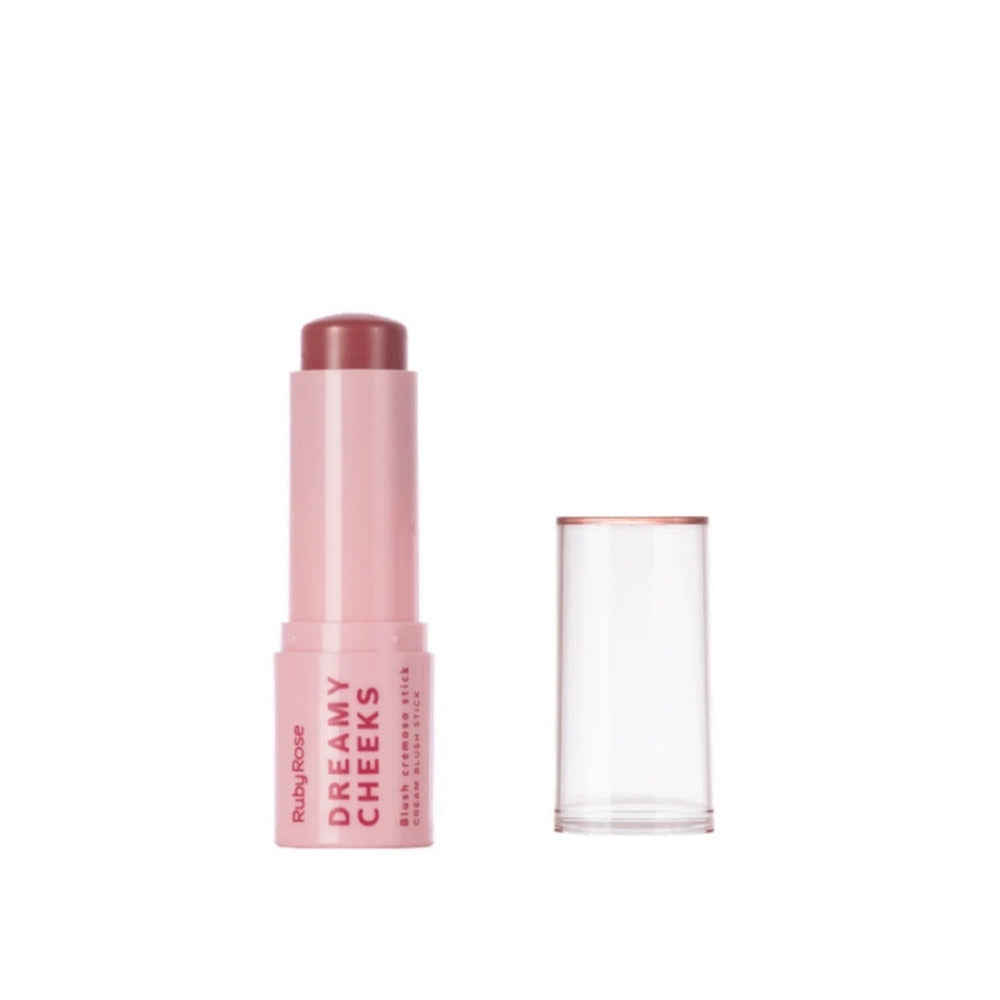 RUBOR EN BARRA RUBY ROSE PINK SUNRISE TUBO X 1 UND