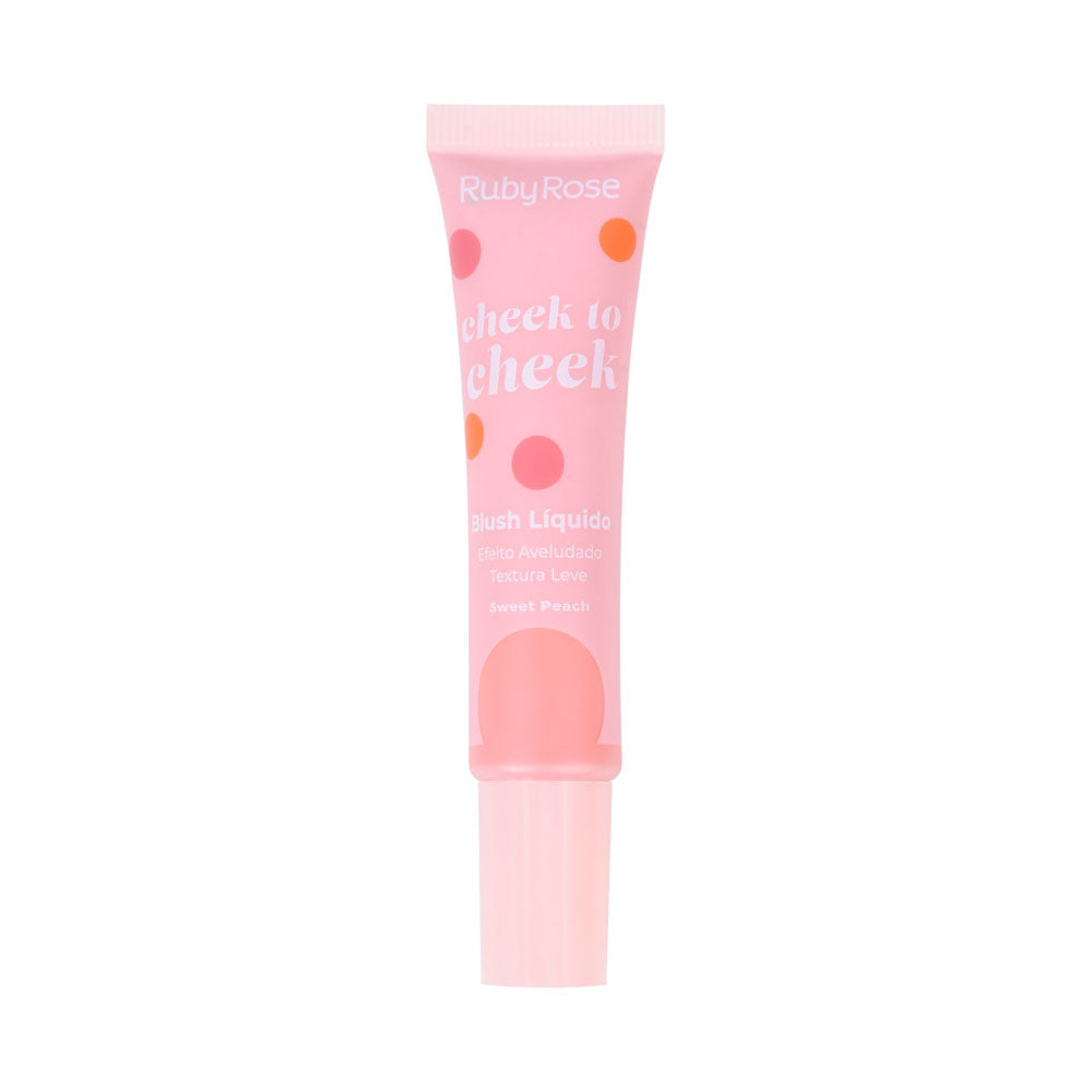 RUBOR LIQUIDO CHEEK TO CHEEK SWEET PEACH TUBO X 1 UND