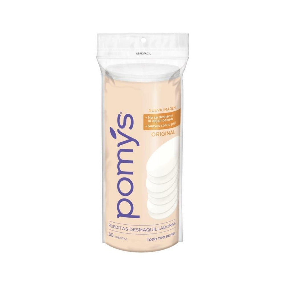 RUEDITAS FACIALES POMYS ORIGINAL BOLSA X 60 UNDS