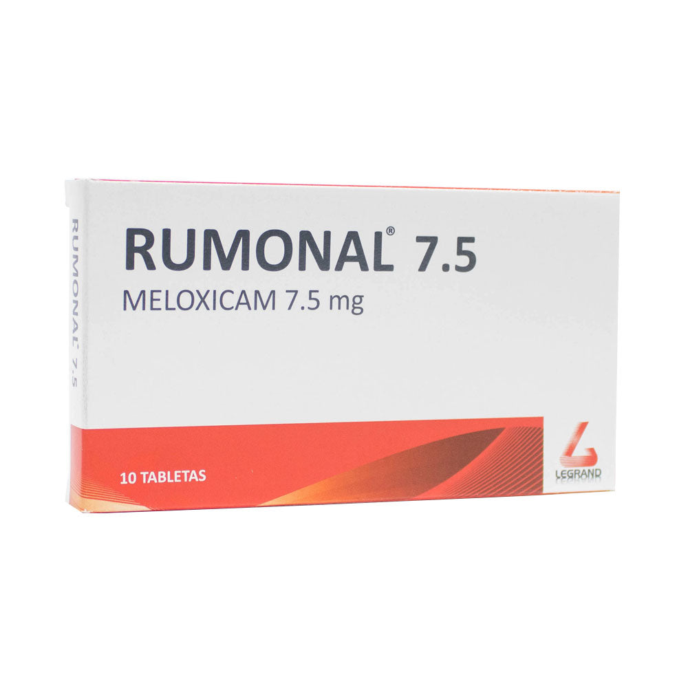 RUMONAL TABLETAS 7.5 MG CAJA X 10 UNDS