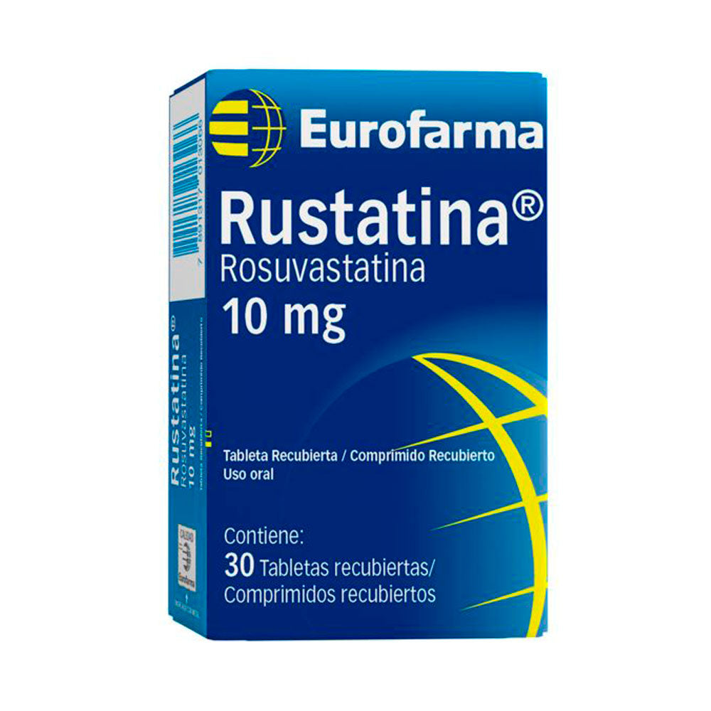 RUSTATINA TABLETAS RECUBIERTAS 10 MG CAJA X 30 UNDS