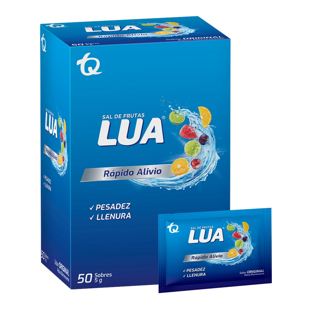 SAL DE FRUTAS LUA SOBRES ORIGINAL CAJA X 50 UNDS
