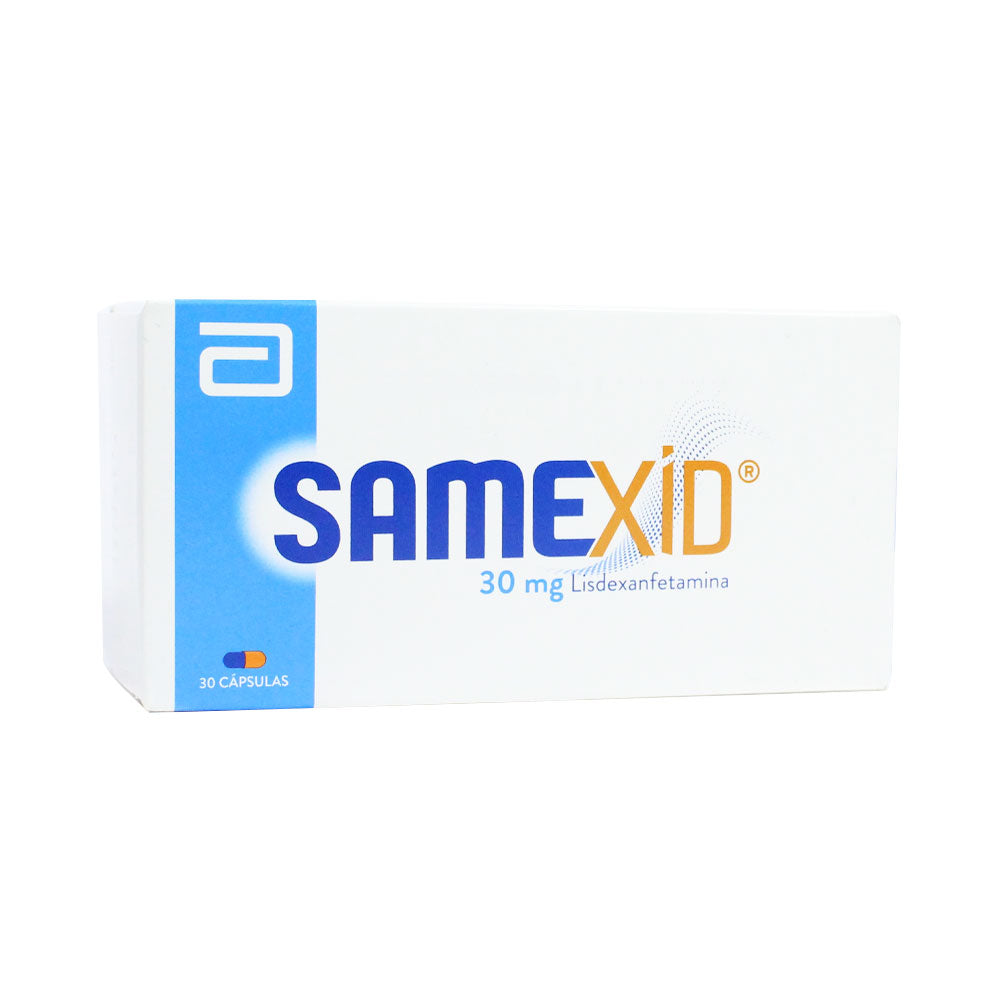 SAMEXID DCONT CAPSULAS 30 MG CAJA X 30 UNDS