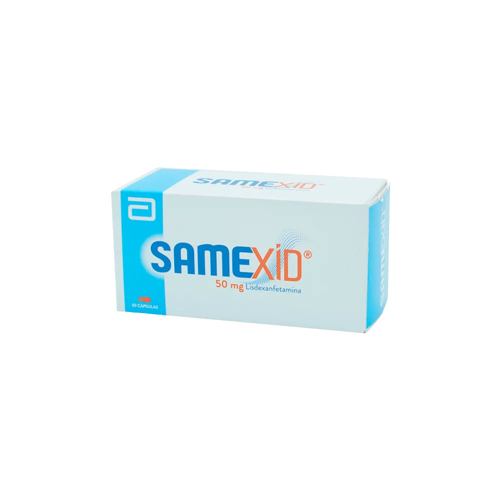 SAMEXID DCONT CAPSULAS 50 MG CAJA X 30 UNDS