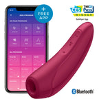 SATISFYER CURVY 1+ VINOTINTO CAJA X 1 UND