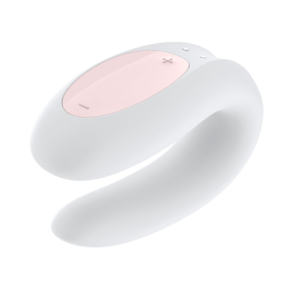 SATISFYER DOUBLE JOY BLANCO CAJA X 1 UND