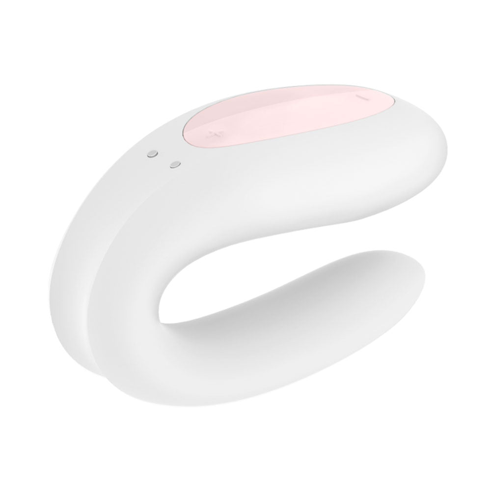 SATISFYER DOUBLE JOY BLANCO CAJA X 1 UND