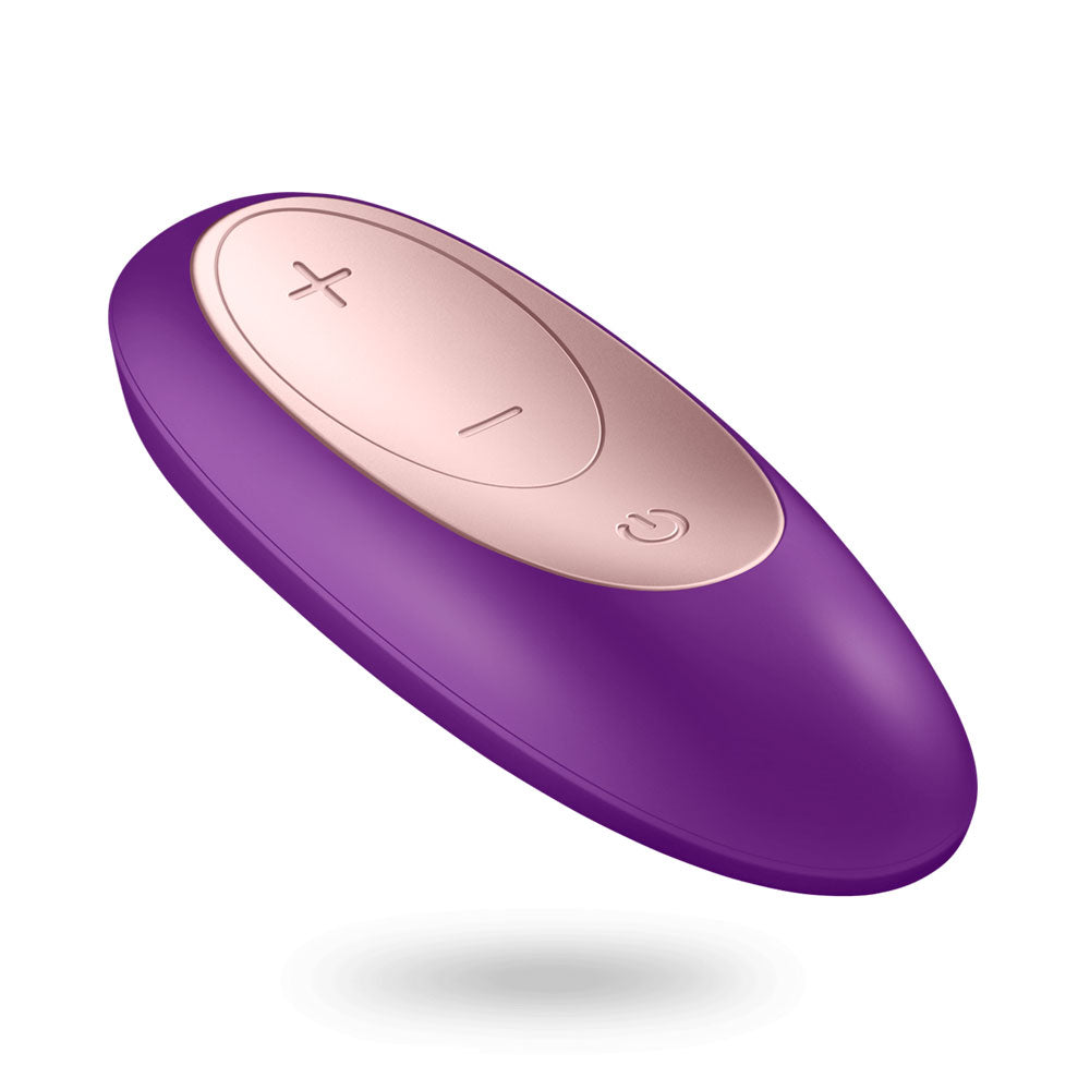 SATISFYER DOUBLE PLUS REMOTE CAJA X 1 UND