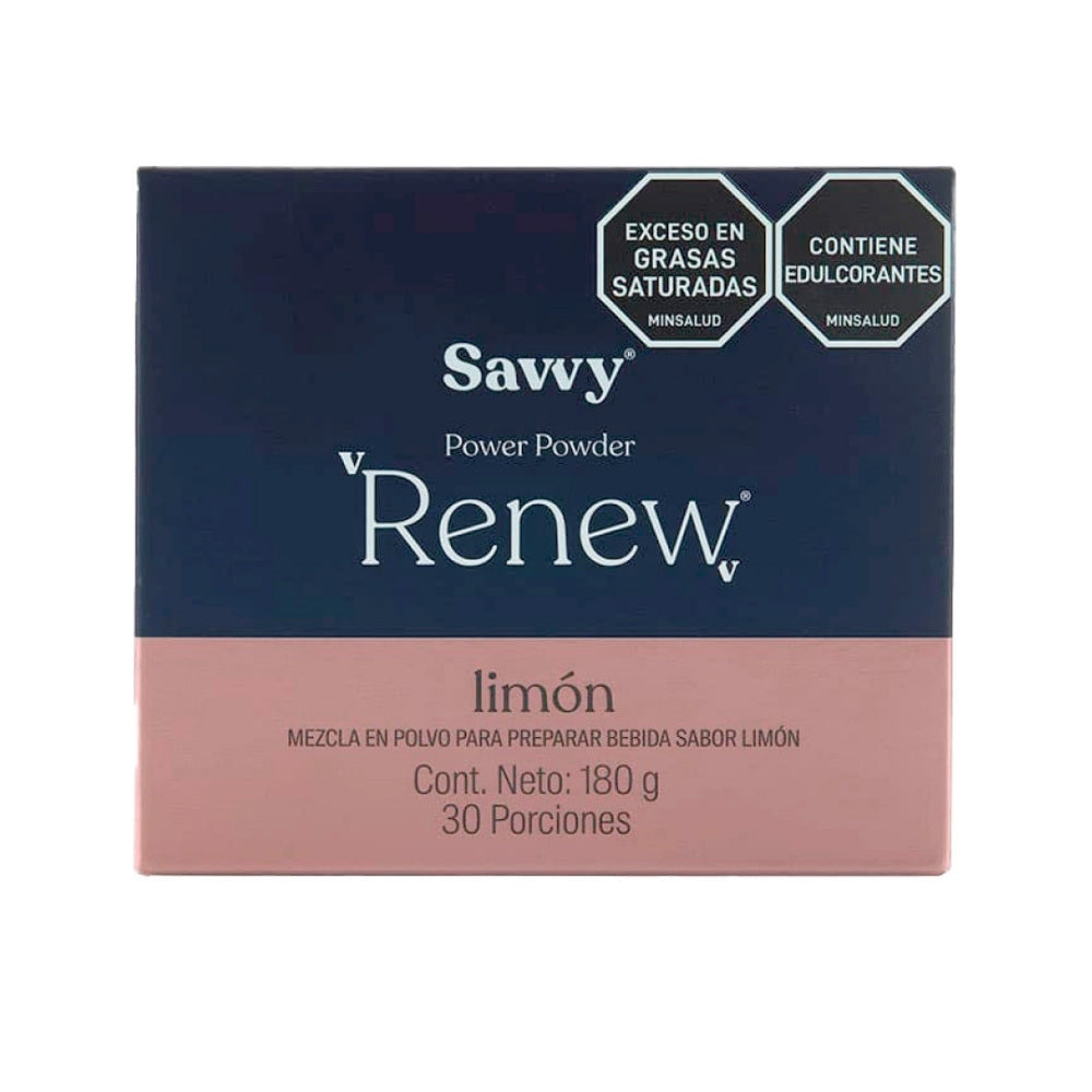 SAVVY POWER RENEW LIMON CAJA X 30 SOBRES