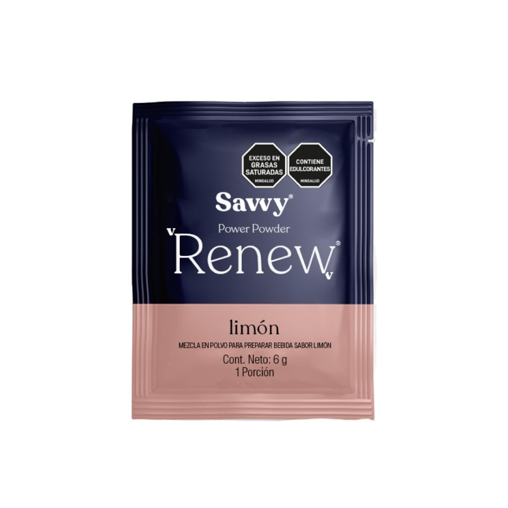 SAVVY POWER RENEW LIMON CAJA X 30 SOBRES