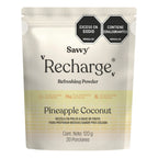 SAVVY RECHARGE PINEAPPLE COCONUT BOLSA 120 G