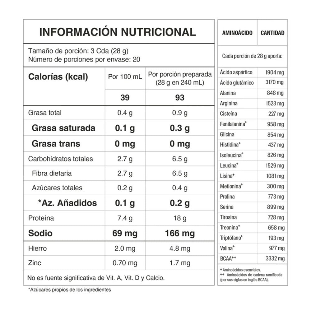 SAVVY VEGGIE POWER VAINILLA FRANCESA DOYPACK 560 G