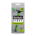 SCHICK FIRST 4 HOJAS MAQUINA DE AFEITAR X 1 UND