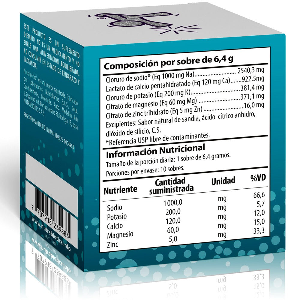 SEASSENS NUTRABIOTICS POLVO SANDIA CAJA X 10 SOBRES