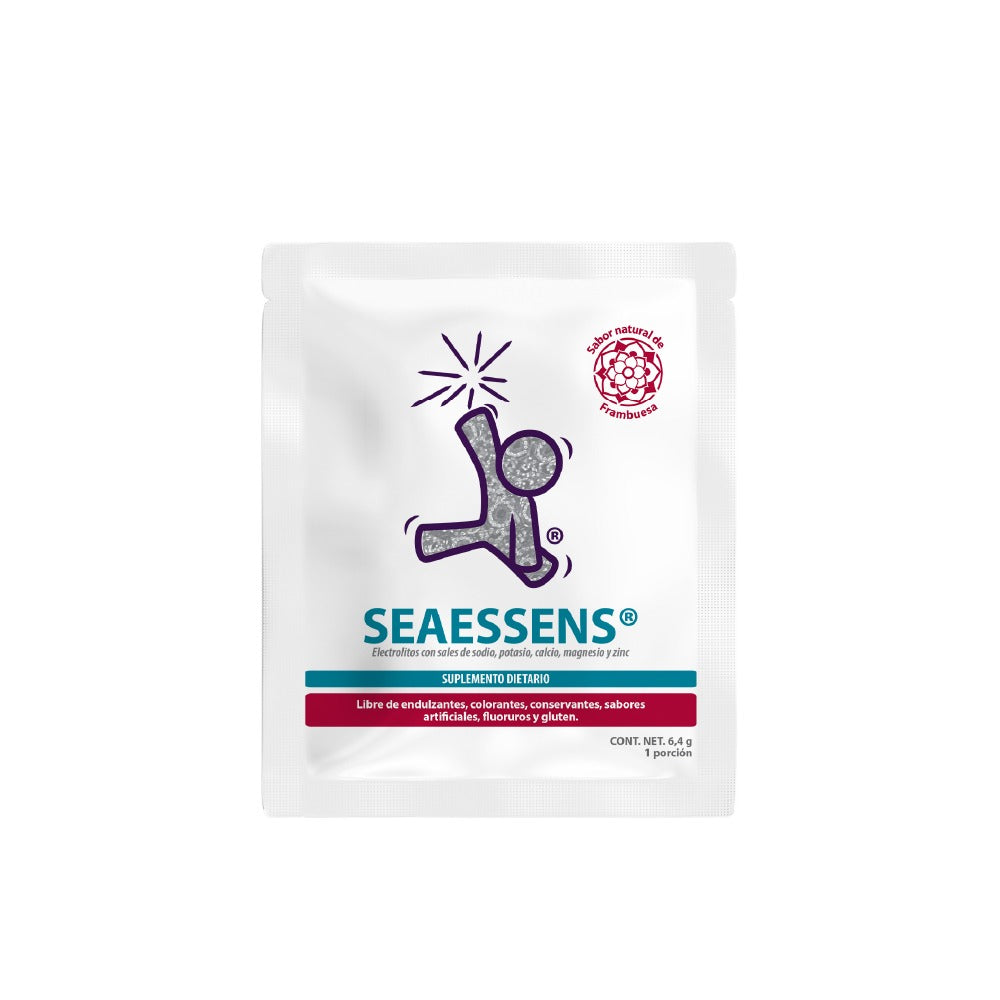 SEASSENS NUTRABIOTICS SOBRES FRAMBUESA CAJA X 10 UNDS
