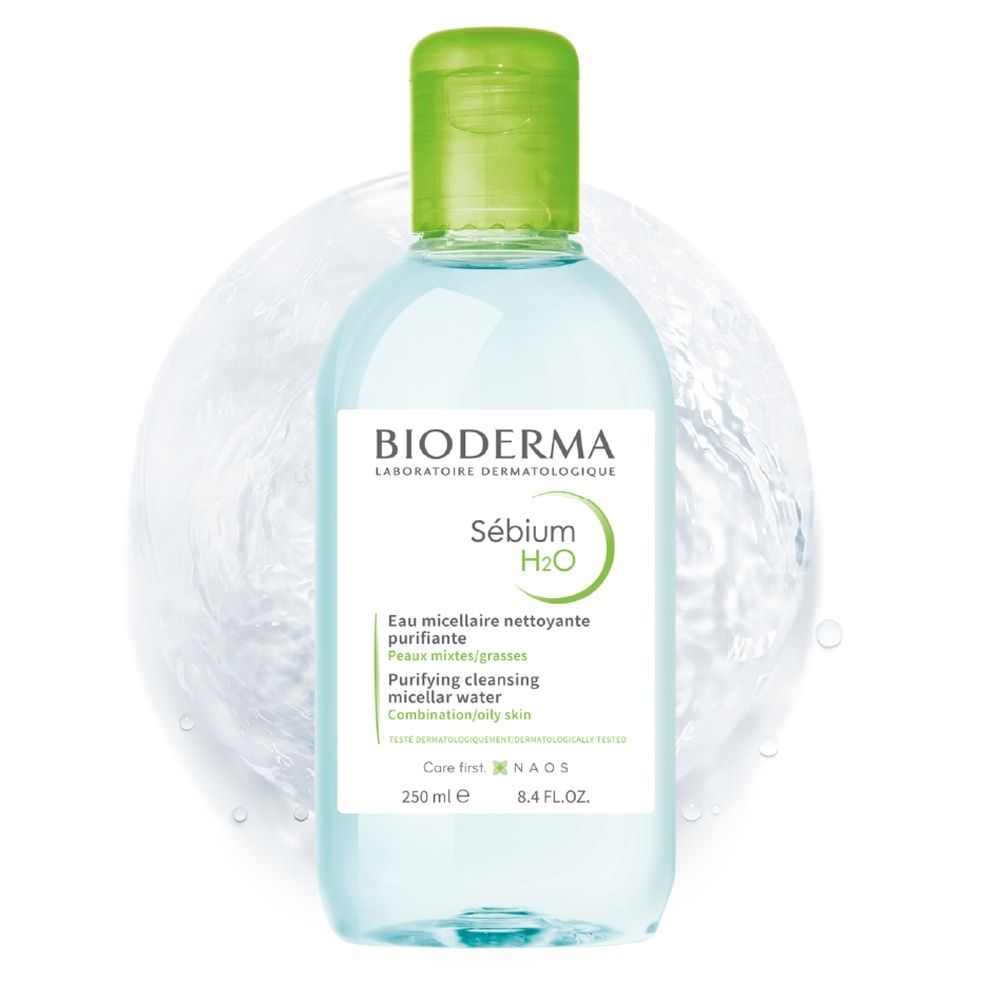 SEBIUM H2O AGUA MICELAR BIODERMA FRASCO 250 ML