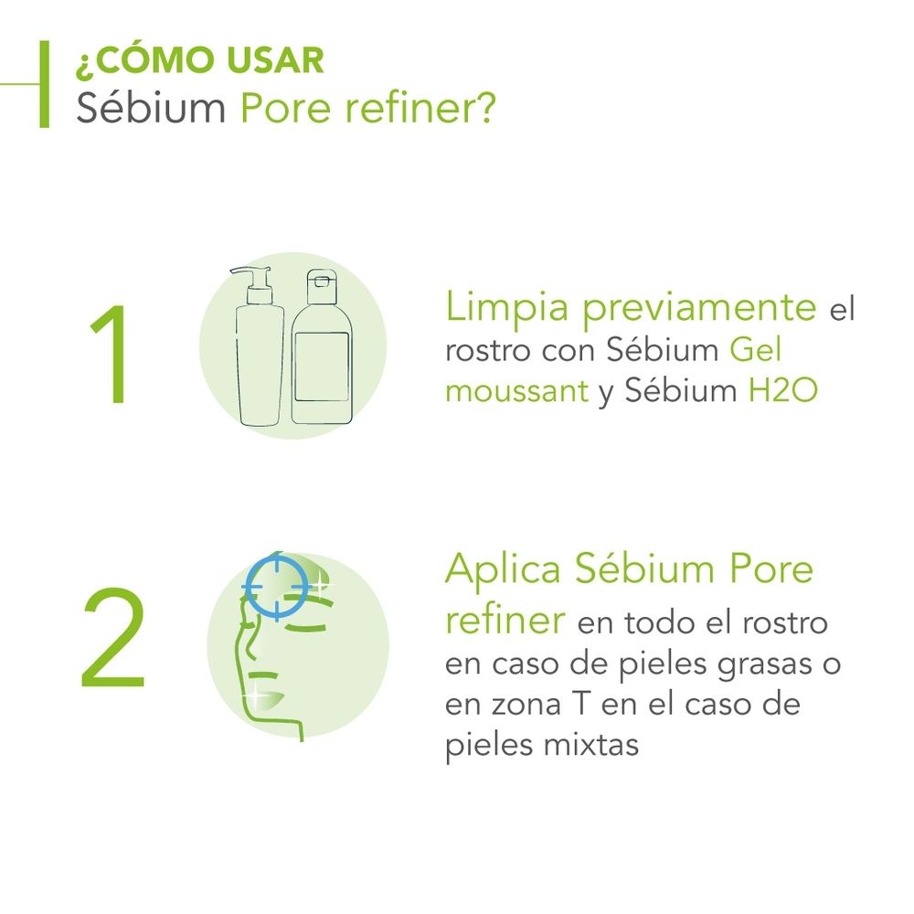 SEBIUM PORE REFINER CREMA BIODERMA CAJA 30 ML