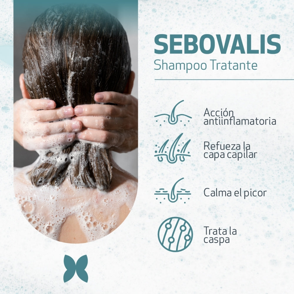 SEBOVALIS SHAMPOO FRASCO 200 ML
