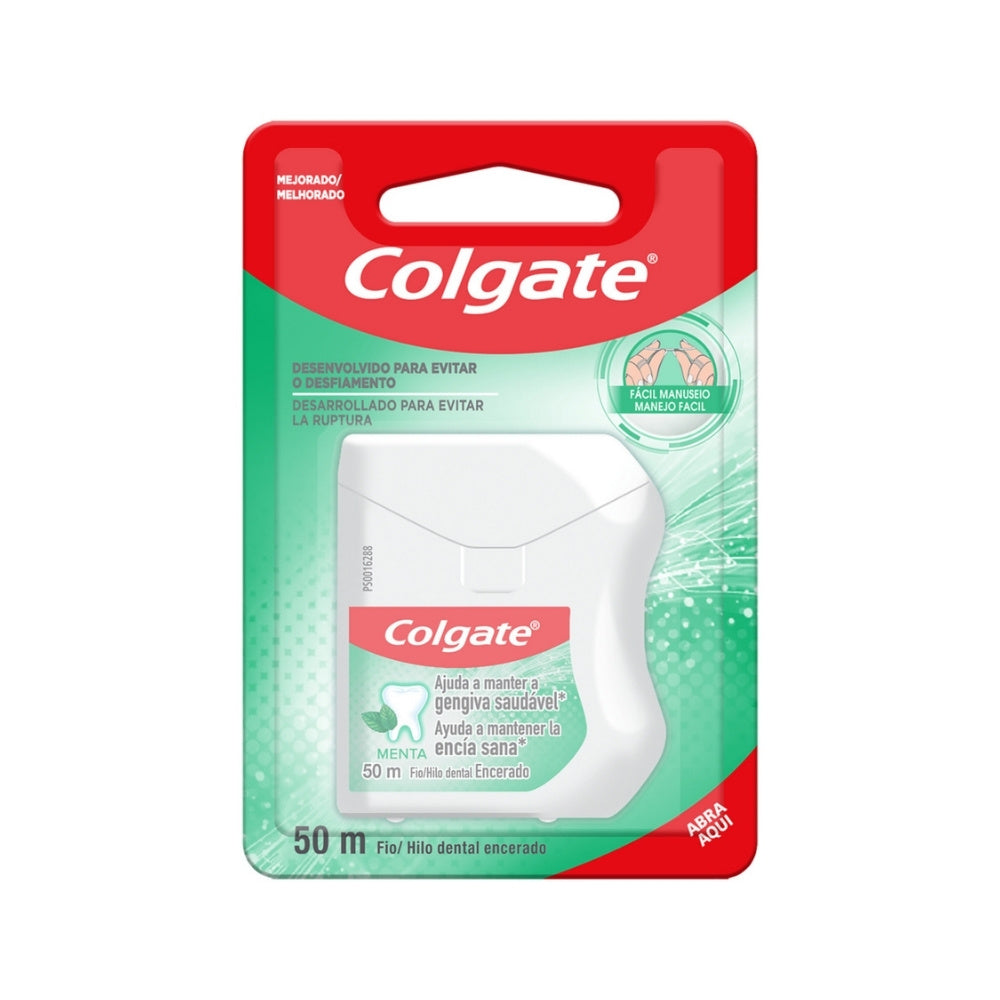 SEDA DENTAL COLGATE ENCERADO MENTA 50 M