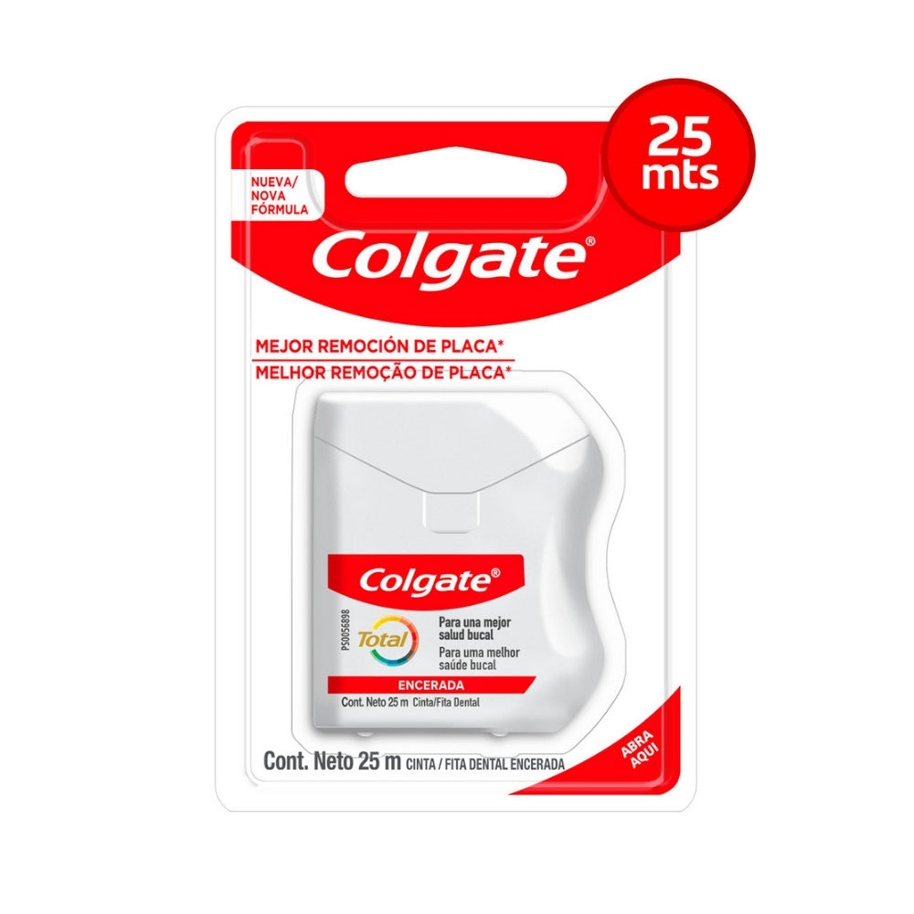 SEDA DENTAL COLGATE TOTAL ENCERADO 25 M