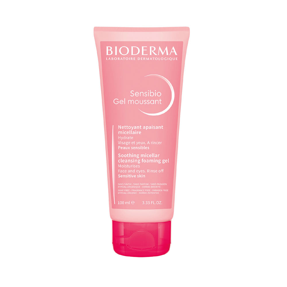 SENSIBIO GEL MOUSSANT LIMPIADOR BIODERMA TUBO 100 ML