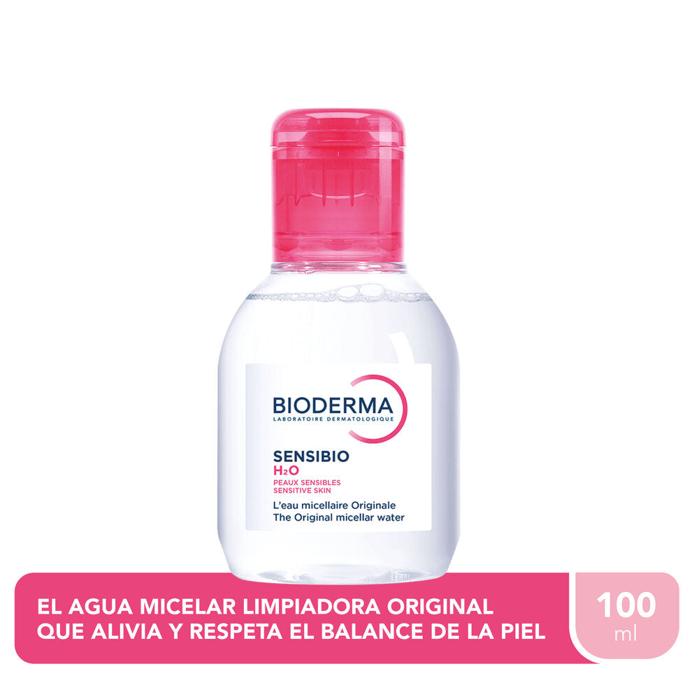 SENSIBIO H2O AGUA MICELAR BIODERMA FRASCO 100 ML