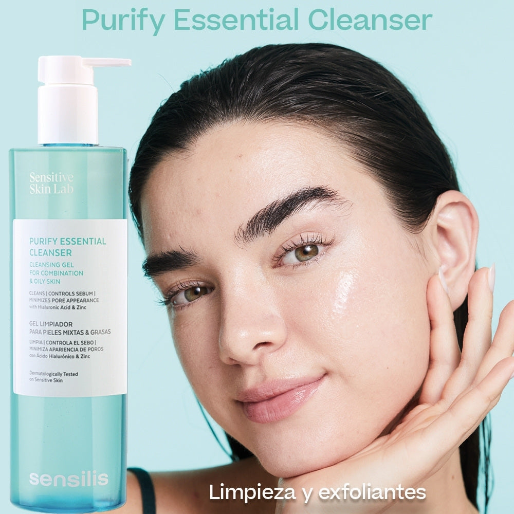 SENSILIS PURIFY ESSENTIAL CLEANSER FRASCO 400 ML