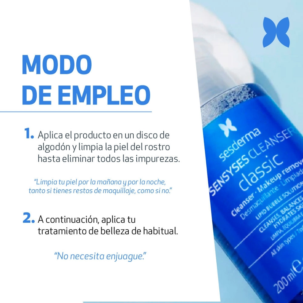SENSYSES CLEANSER CLASSIC FRASCO 200 ML