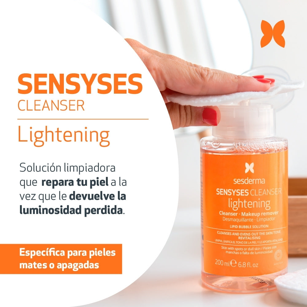 SENSYSES LIGHTENING CLEANSER FRASCO 200 ML