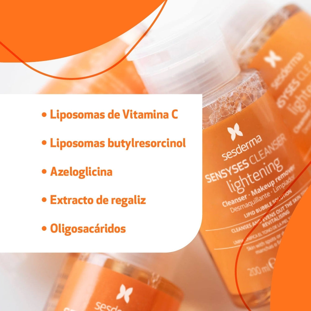 SENSYSES LIGHTENING CLEANSER FRASCO 200 ML