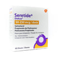 SERETIDE DISKUS (RG) POLVO PARA INHALACION 50/250 MCG CAJA 60 DOSIS