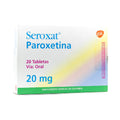 SEROXAT TABLETAS 20 MG CAJA X 20 UNDS
