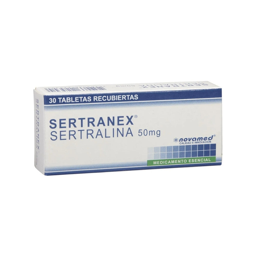 SERTRANEX TABLETAS 50 MG CAJA X 30 UNDS
