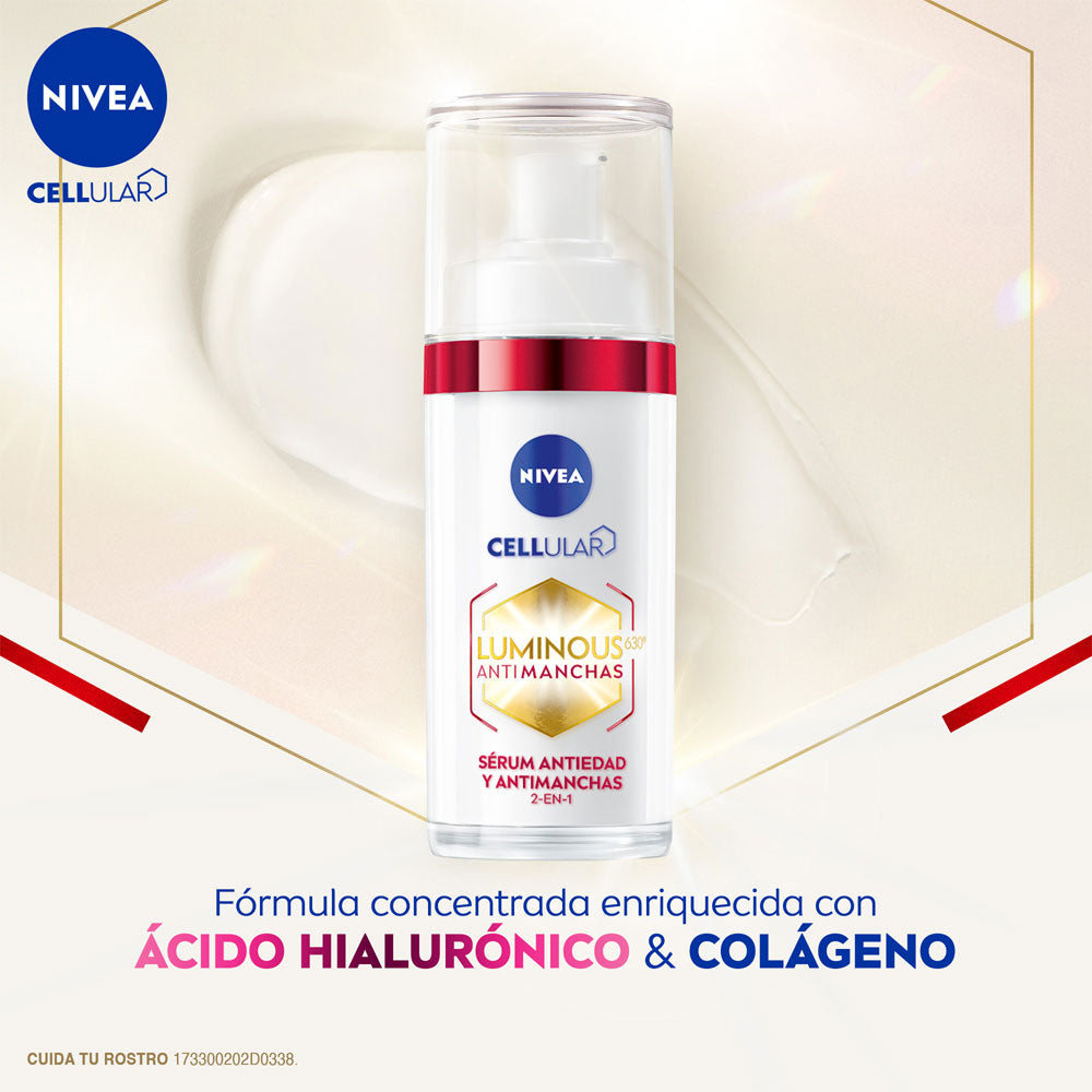 SERUM FACIAL NIVEA LUMINOUS 630 ANTIEDAD CAJA 30 ML