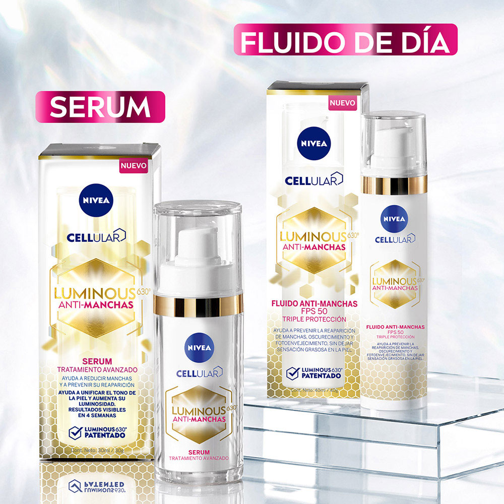SERUM FACIAL NIVEA LUMINOUS 630 ANTI-MANCHAS FRASCO 30 ML