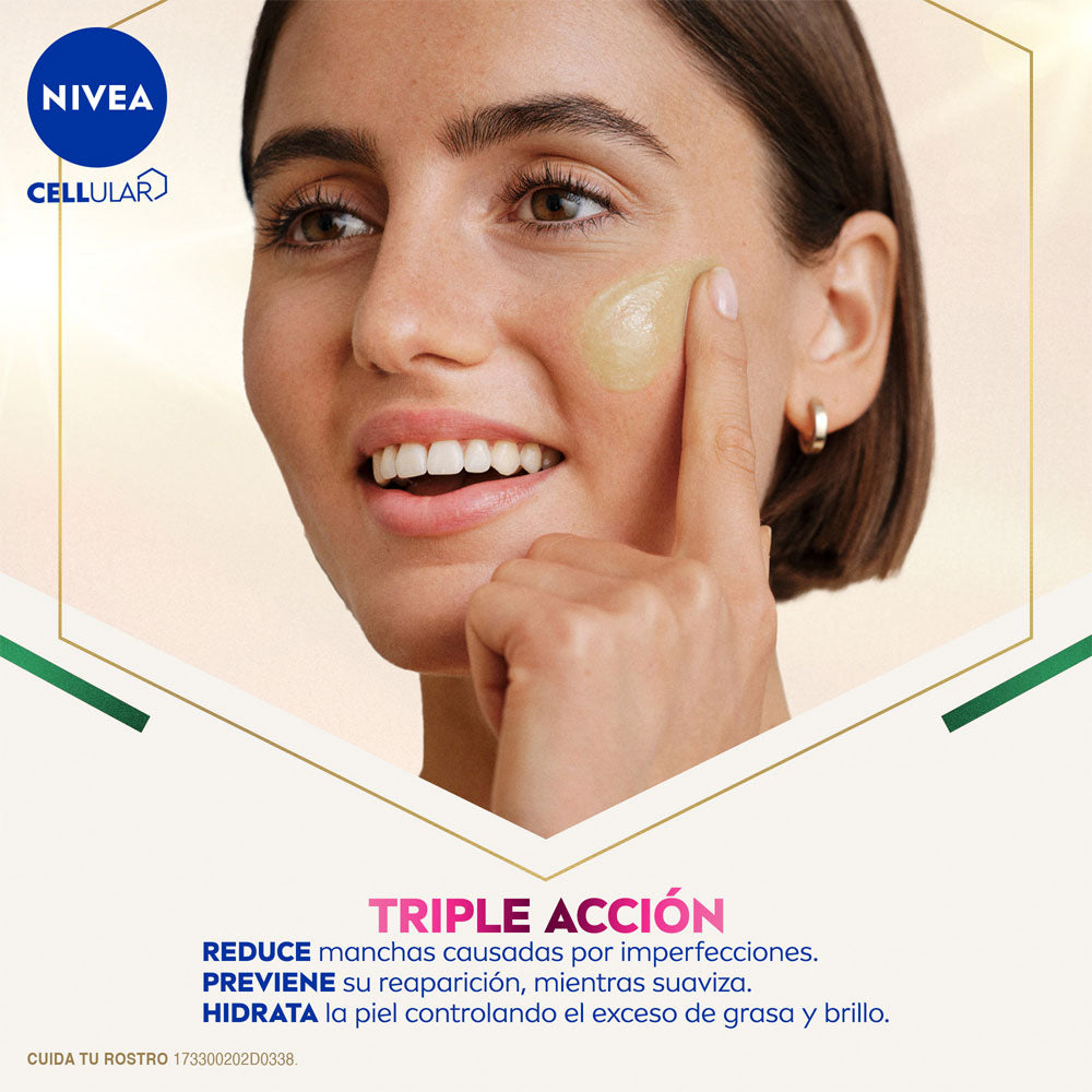 SERUM FACIAL NIVEA LUMINOUS 630 PIEL GRASA CAJA 30 ML