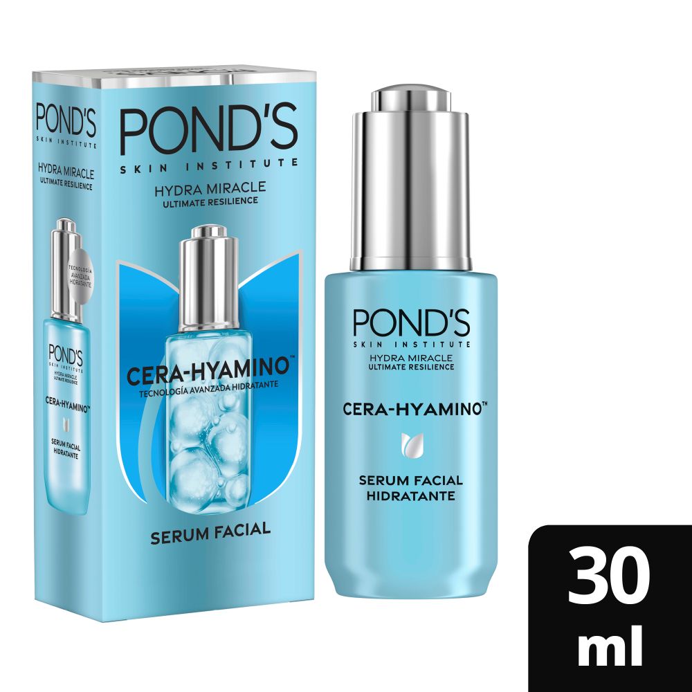 SERUM FACIAL PONDS HYDRA MIRACLE FRASCO GOTERO 30 ML