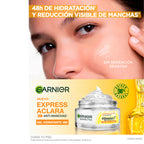 SERUM HIDRATANTE FACIAL VITAMINA C GARNIER FRASCO 50 ML