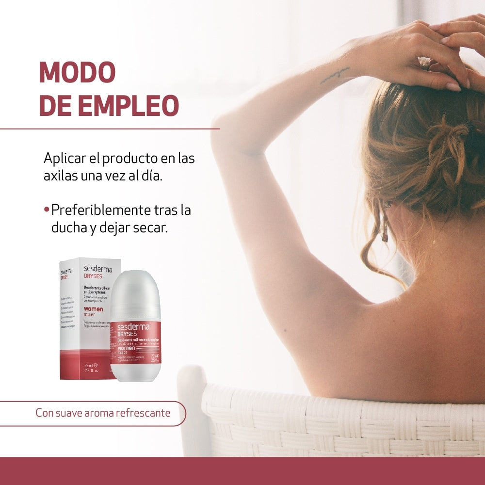 SESDERMA DRYSES MUJER DESODORANTE ROLL ON 75 ML