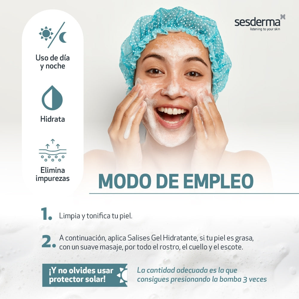 SESDERMA SALISES GEL HIDRATANT FRASCO 50 ML