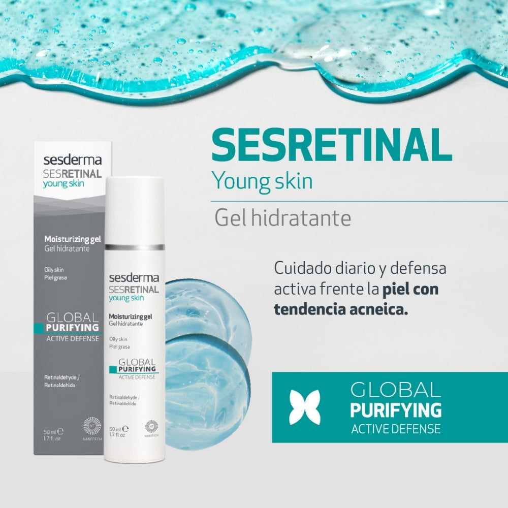SESDERMA SESRETINAL YOUNG SKIN GEL FRASCO 50 ML