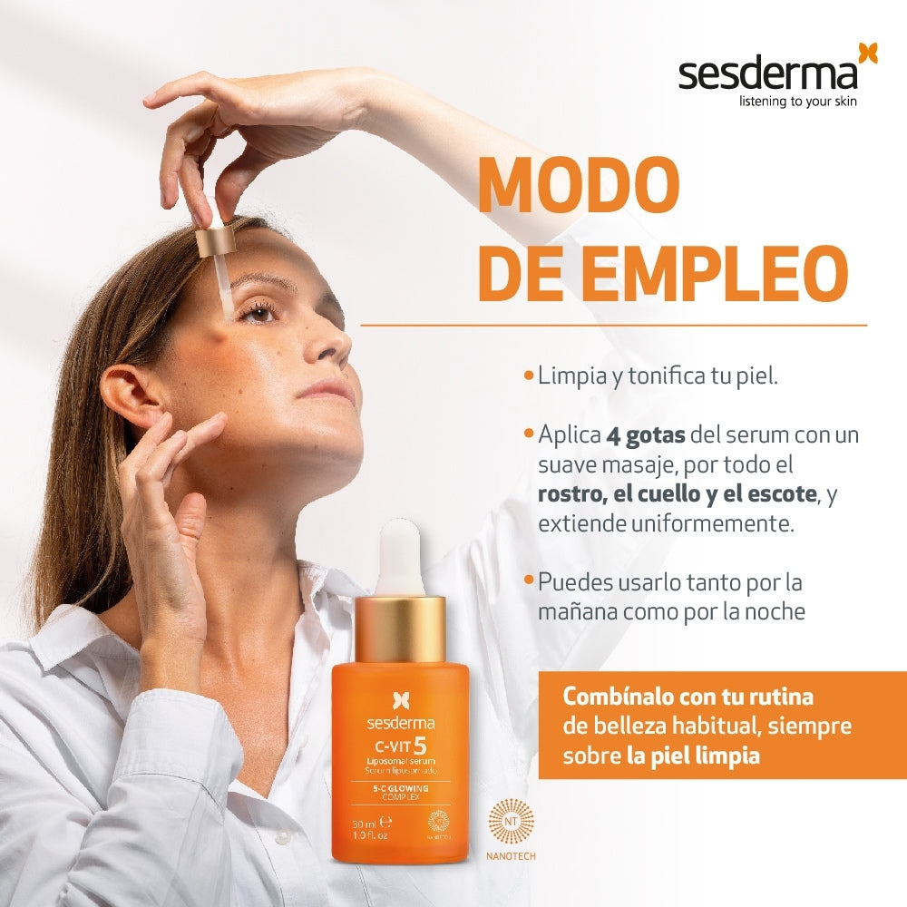 SESVITAMIN C 5 VITAMINAS SERUM FRASCO 30 ML