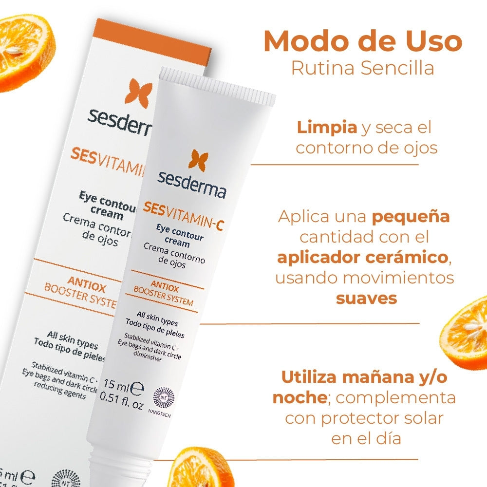 SESVITAMIN C CONTORNO OJOS FRASCO 15 ML