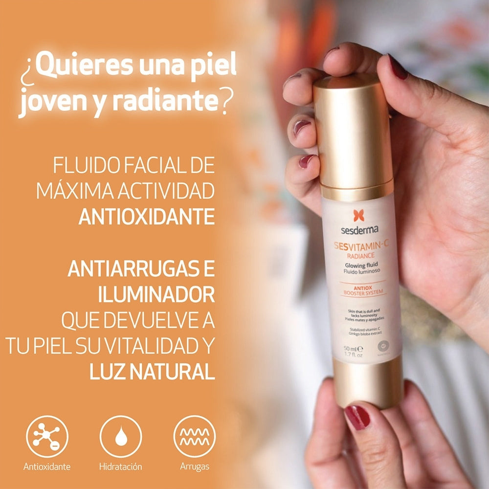 SESVITAMIN C FLUIDO LUMINOSO TUBO 50 ML