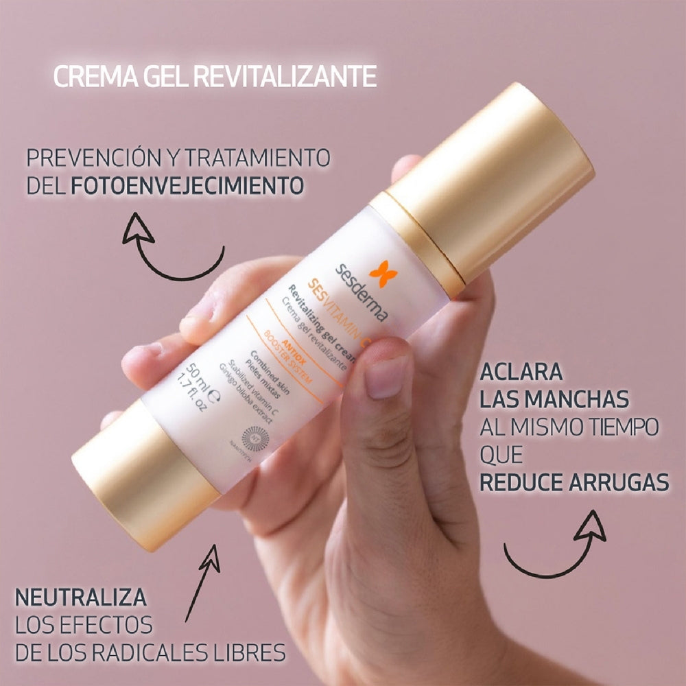SESVITAMIN C HIDRATANTE CREMA GEL FRASCO 50 ML