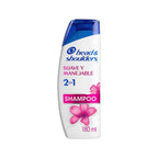 SHAMPOO 2EN1 HYS SUAVE Y MANEJABLE FRASCO 180 ML