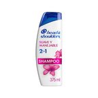 SHAMPOO 2EN1 HYS SUAVE Y MANEJABLE FRASCO 375 ML