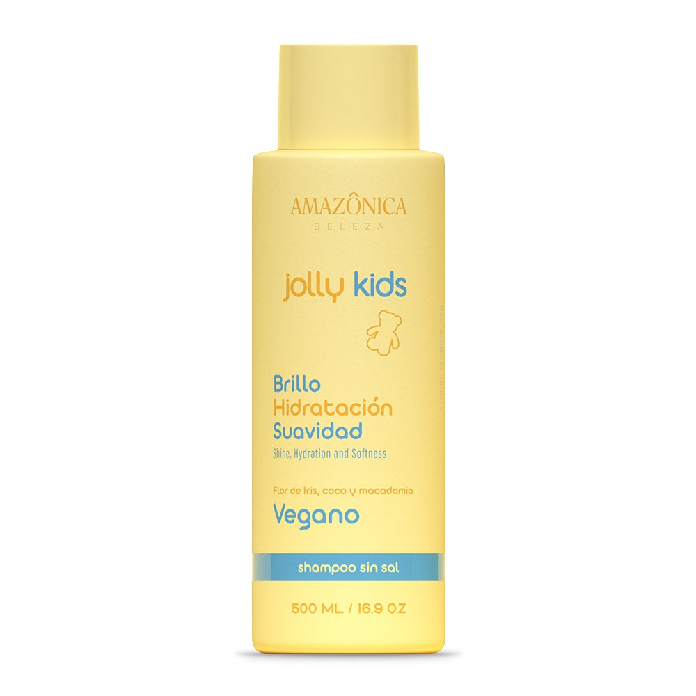 SHAMPOO AMAZONICA JOLLY KIDS VEGANO FRASCO 500 ML