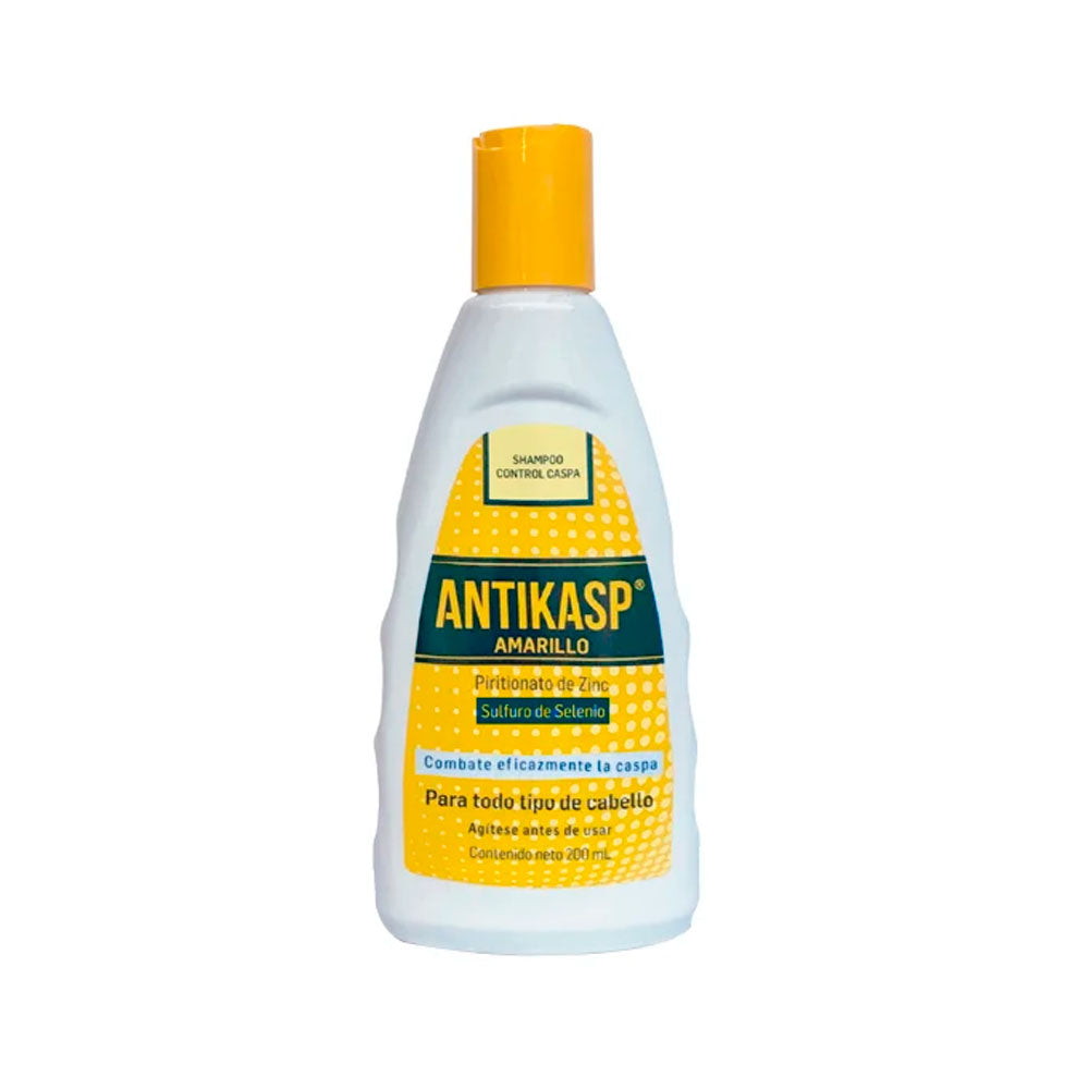 SHAMPOO ANTIKASP AMARILLO FRASCO 200 ML