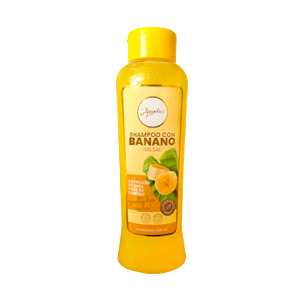 SHAMPOO ANYELUZ CON BANANO FRASCO 500 ML